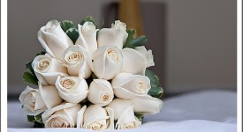 bouquet rose bianche