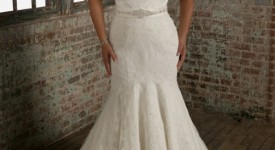 mori lee plus size pizzo