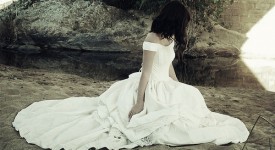 foto sposa bianco e nero