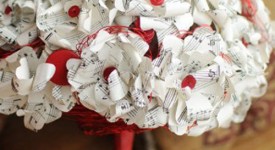 bouquet di carta sposa