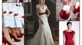 sposa in rosso