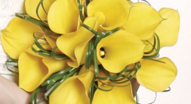 bouquet giallo sposa