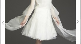 abiti sposa corti 2012