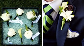 accessori sposo, boutonniere