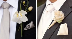 accessori sposo, boutonniere