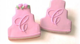 wedding cookies con monogramma