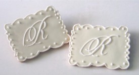 wedding cookies con monogramma