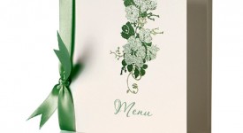 menu nozze decorati