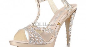 scarpe sposa dorate