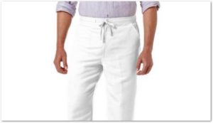 pantaloni di lino per uomo